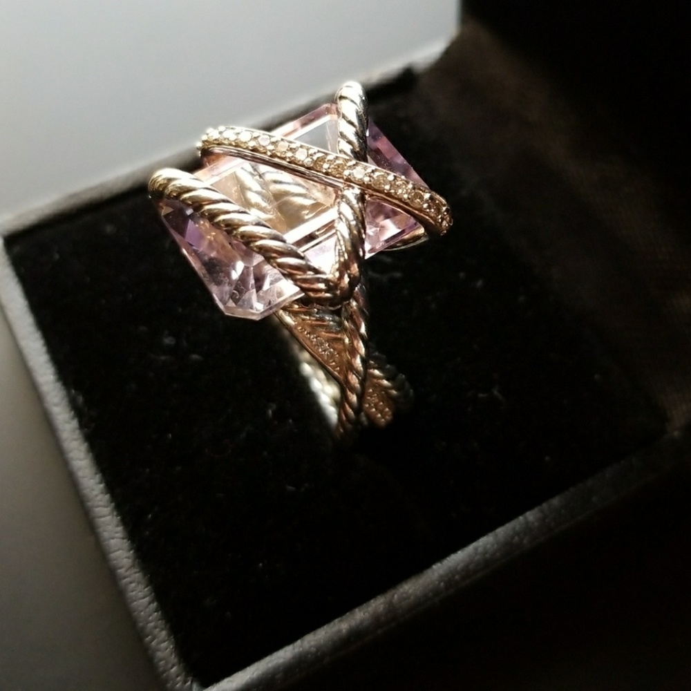 Authentic David Yurman Cable Wrap Ring SZ 6